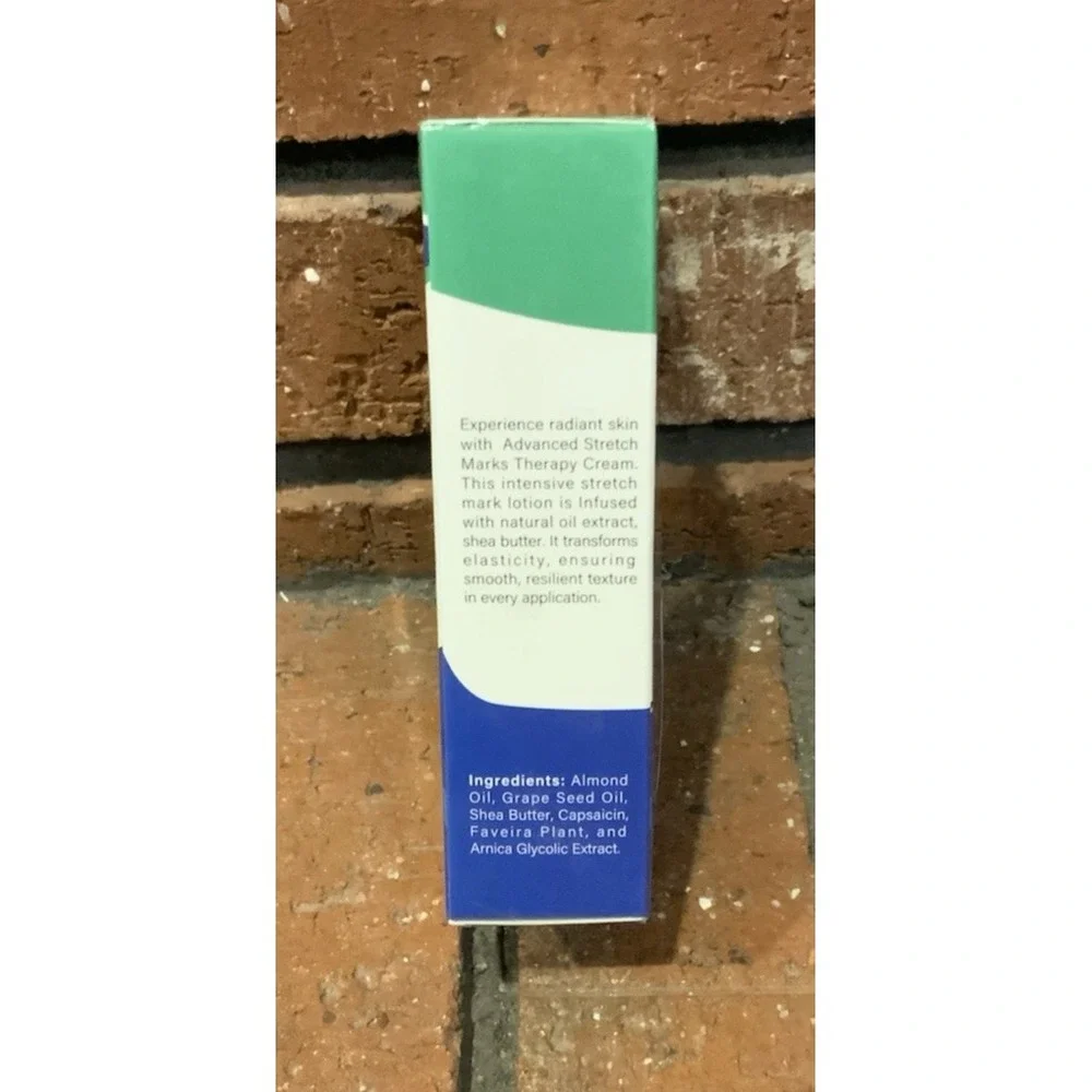Organic‎ Herbal Formula Stretch Mark Creme Almond, Grape Seed Oil, Shea Butter